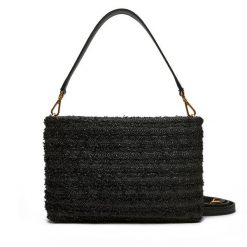Torebka Gianni Chiarini. Czarne torebki klasyczne Gianni Chiarini, bez wzorów, bez dodatków. Za 419.99 zł.
