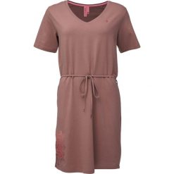 Elegancka Sukienka Abzoka PRP L - Luksus i Wygoda. Fioletowe sukienki ZSPORT, na lato, l, bez wzorów, z bawełny, eleganckie, bez kołnierzyka, bez ramiączek, dopasowane. Za 116.99 zł.