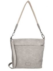 Beagles Torebka "Malaga" w kolorze szarym - 32 x 26 x 12 cm rozmiar: onesize. Szare torby na ramię Beagles, bez wzorów, z materiału, na ramię, małe, bez dodatków. Za 95.99 zł.