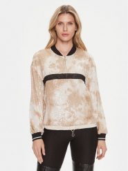 Liu Jo Bluza TA4018 J4623 Beżowy Regular Fit. Brązowe bluzy Liu Jo, s, bez wzorów, z syntetyku, bez kaptura. Za 419.99 zł.