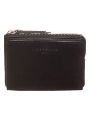 LIEBESKIND BERLIN Skórzany portfel w kolorze czarnym - 13 x 9 x 2 cm rozmiar: onesize. Czarne portfele Liebeskind Berlin, bez wzorów, z materiału. Za 211.31 zł.
