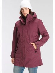 Maier Sports Dwustronna parka w kolorze bordowym rozmiar: 50. Czerwone parki Maier Sports, z polaru, bez kaptura. Za 576.40 zł.