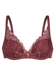 Chantelle Biustonosz z fiszbiną Legend C15YNA Bordowy. Czerwone biustonosze Chantelle, bez wzorów, z syntetyku. Za 439.99 zł.