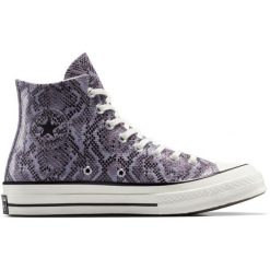Buty sportowe Converse Chuck 70. Fioletowe obuwie sportowe Converse, z syntetyku, bez zapięcia. Za 442.99 zł.