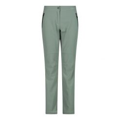 Spodnie damskie turystyczne CMP 30A1456. Zielone spodnie sportowe CMP, na lato, l, bez wzorów, trekkingowe. W wyprzedaży za 334.55 zł.