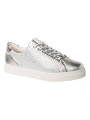 HASSIA Sneakersy "Bari" w kolorze srebrnym rozmiar: 38. Szare trampki HASSIA, bez wzorów, bez zapięcia. Za 404.99 zł.