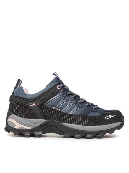 CMP Trekkingi Rigel Low Wmn Trekking Shoe Wp 3Q54456 Granatowy. Niebieskie trekkingi CMP, z materiału, trekkingowe. Za 387.59 zł.