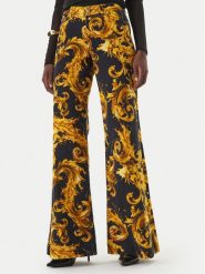 Versace Jeans Couture Jeansy 80HAB506 ES153 Czarny Wide Leg. Czarne jeansy Versace Jeans Couture, bez wzorów. Za 1,739.00 zł.