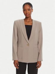 Armani Exchange Marynarka XW001277 AF16148 U6242 Beżowy Regular Fit. Brązowe marynarki i żakiety Armani Exchange, bez wzorów, z syntetyku. Za 1,219.00 zł.