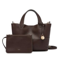 Torebka Furla. Brązowe torebki klasyczne Furla, bez wzorów, bez dodatków. Za 1,659.00 zł.