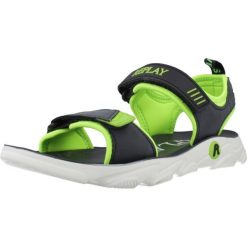 Sandały REPLAY JARRETH 2 Czarny. Czarne sandały Replay, bez wzorów, z syntetyku, sportowe, bez obcasa, bez zapięcia. Za 188.99 zł.