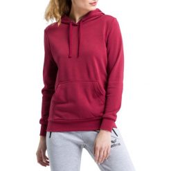Damska bluza z kapturem Erima Basic. Czerwone bluzy Erima, s, bez wzorów, z bawełny, z kapturem. W wyprzedaży za 135.50 zł.