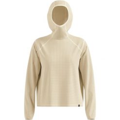 Bluza z kapturem Odlo Mid layer hoody CUBIC. Brązowe bluzy Odlo, bez wzorów, z kapturem. Za 319.99 zł.