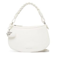 Torebka Armani Exchange. Białe torebki klasyczne Armani Exchange, bez wzorów, bez dodatków. Za 599.99 zł.