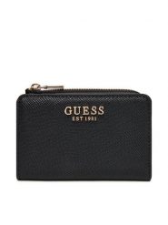 Guess Mały Portfel Damski SWZG74 59156 Czarny. Czarne portfele Guess, z aplikacjami, ze skóry. Za 239.99 zł.