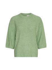 MOSS COPENHAGEN Sweter w kolorze zielonym rozmiar: XS/S. Zielone swetry Moss Copenhagen, s, bez wzorów, z poliamidu, bez ramiączek. Za 132.05 zł.