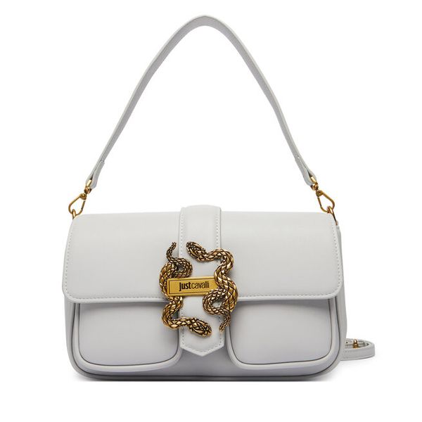 Torebka Just Cavalli. Szare torebki klasyczne Just Cavalli, bez wzorów, bez dodatków. Za 453.99 zł.