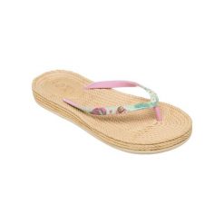 Sandały dla Kobiety SOUTH BEACH. Czerwone sandały Roxy, bez wzorów, z gumy, młodzieżowe, bez obcasa, bez zapięcia. Za 129.99 zł.