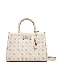 Guess Torebka Silia HWGP98 90220 Écru. Torebki klasyczne Guess, z aplikacjami, ze skóry, bez dodatków. Za 719.99 zł.