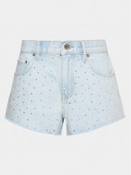 Gina Tricot Szorty jeansowe 19321 Niebieski Regular Fit. Niebieskie szorty Gina Tricot, bez wzorów, z bawełny. Za 189.99 zł.