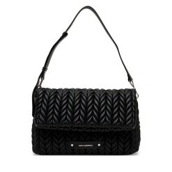 Torebka KARL LAGERFELD. Czarne torebki klasyczne KARL LAGERFELD, bez wzorów, bez dodatków. Za 629.99 zł.
