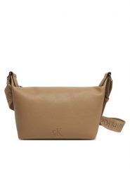 Calvin Klein Jeans Torebka Ultralight Shoulder Bag22 Pu LV04K3131G Szary. Szare listonoszki Calvin Klein Jeans, bez wzorów, z jeansu, bez dodatków. Za 219.99 zł.