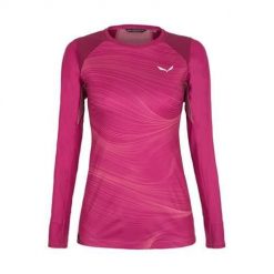 Koszulka treningowa damska Salewa Seceda Dry. Bluzki Salewa, l, bez wzorów, sportowe, bez kołnierzyka, bez ramiączek. Za 431.00 zł.