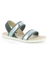 Kimberfeel Sandały "Harbour" w kolorze ciemnozielono-turkusowym rozmiar: 38. Zielone sandały Kimberfeel, bez wzorów, klasyczne, z otwartym noskiem, bez obcasa, bez zapięcia. Za 130.99 zł.