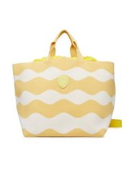 Blauer Torebka S6BASKET01/KNI Żółty. Żółte shopper Blauer, bez wzorów, z materiału, bez dodatków. Za 379.99 zł.