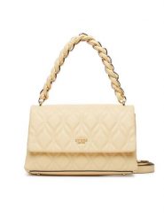 Guess Torebka Maxine HWQG97 33200 Żółty jasny. Żółte torebki klasyczne Guess, z aplikacjami, ze skóry, bez dodatków. Za 584.99 zł.