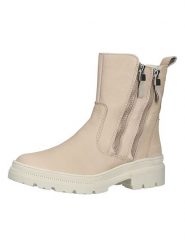 Ara Shoes Skórzane botki w kolorze beżowym rozmiar: 41. Brązowe botki Ara Shoes, bez wzorów, bez obcasa, bez zapięcia. Za 228.92 zł.