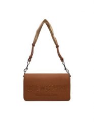 LOVE MOSCHINO Torebka JC4046PP1OLE0200 Brązowy. Brązowe torebki klasyczne Love Moschino, bez wzorów, ze skóry, bez dodatków. Za 839.99 zł.