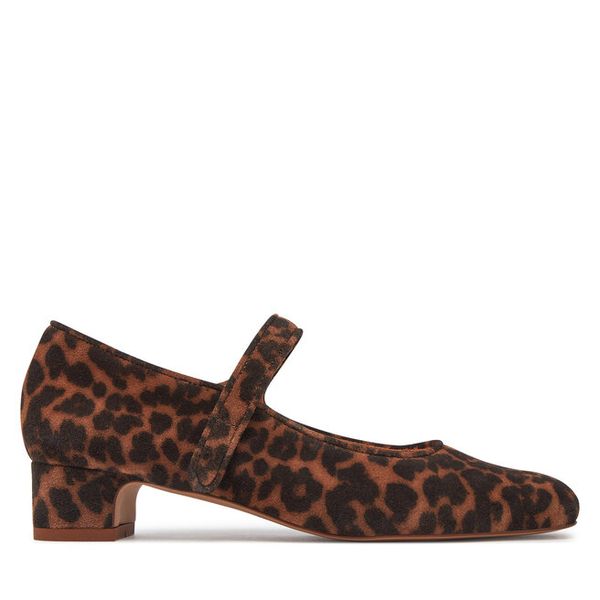 Baleriny Balagan. Brązowe baleriny BALAGAN, bez wzorów, bez obcasa. Za 419.99 zł.