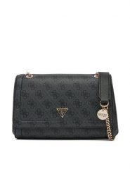 Guess Torebka Noelle II HWBG96 72210 Szary. Szare torebki klasyczne Guess, z aplikacjami, ze skóry, bez dodatków. Za 589.99 zł.