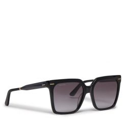 Okulary przeciwsłoneczne Calvin Klein. Czarne okulary przeciwsłoneczne Calvin Klein, bez wzorów. Za 889.99 zł.