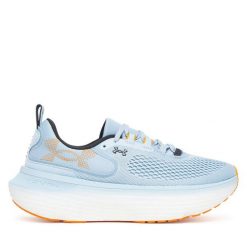 Buty do biegania Under Armour. Niebieskie obuwie sportowe Under Armour, bez zapięcia, do biegania. Za 669.99 zł.