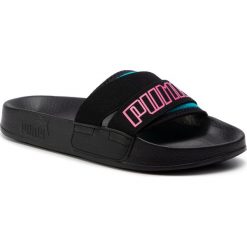 Klapki PUMA - Leadcat TZ Wns 369418 001 Puma Black/Fuchsia Purple. Czarne klapki Puma, bez wzorów, z materiału, bez obcasa. W wyprzedaży za 129.99 zł.