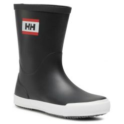 Kalosze Helly Hansen. Czarne kalosze Helly Hansen, bez wzorów. Za 329.99 zł.