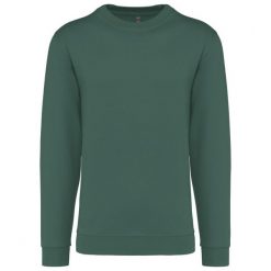 Bluza z okrągłym dekoltem Kariban. Zielone bluzy KARIBAN, xs, bez wzorów, z bawełny, bez kaptura. Za 128.50 zł.