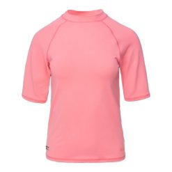 Damska Koszulka Uver UV. Czerwone bluzki AQUAWAVE, bez wzorów, sportowe, bez kołnierzyka, bez ramiączek. Za 78.99 zł.