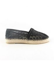 Super Mode by Belle Women Espadryle w kolorze czarnym rozmiar: 38. Czarne espadryle Super Mode by Belle Women, bez wzorów, bez obcasa, bez zapięcia. Za 100.99 zł.