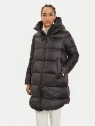 Bomboogie Płaszcz zimowy CW6630TDLC4 Czarny Regular Fit. Czarne płaszcze Bomboogie, na zimę, bez wzorów, z syntetyku, bez kaptura. Za 1,609.00 zł.