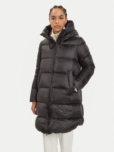 Bomboogie Płaszcz zimowy CW6630TDLC4 Czarny Regular Fit. Czarne płaszcze Bomboogie, na zimę, bez wzorów, z syntetyku, bez kaptura. Za 1,369.00 zł.