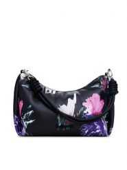 Desigual Torebka Spry Mayari 24WAXP67 Czarny. Czarne torebki klasyczne Desigual, bez wzorów, ze skóry, bez dodatków. Za 189.99 zł.