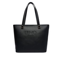 Torebka Liu Jo. Czarne shopper Liu Jo, bez wzorów, bez dodatków. Za 629.99 zł.