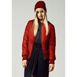 Parka dla kobiet Urban Classic diamond nylon. Brązowe parki Urban Classics, z nylonu, bez kaptura. W wyprzedaży za 187.50 zł.