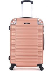 BlueStar Walizka "Lima" w kolorze różowozłotym - 47 x 75 x 29 cm rozmiar: onesize. Różowe walizki BlueStar, bez wzorów. Za 295.99 zł.