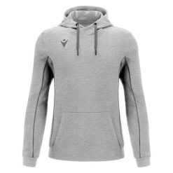 Bluza z kapturem Macron Theater ECO. Szare bluzy Macron, s, bez wzorów, z bawełny, z kapturem. Za 391.30 zł.