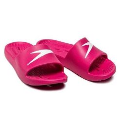 Klapki basenowe unisex speedo Slides one piece. Białe klapki Speedo, bez wzorów, bez obcasa. Za 73.99 zł.