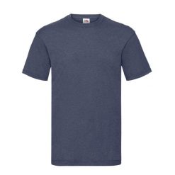 Koszulka Unisex Dla Dorosłych Valueweight. Niebieskie bluzki FRUIT OF THE LOOM, m, bez wzorów, sportowe, bez kołnierzyka, bez ramiączek. Za 35.99 zł.